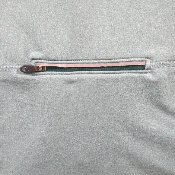 Mountain Hardwear Mens Teal Green Quarter Zip Long Sleeve Pullover  X-Large - Picture 9 of 12